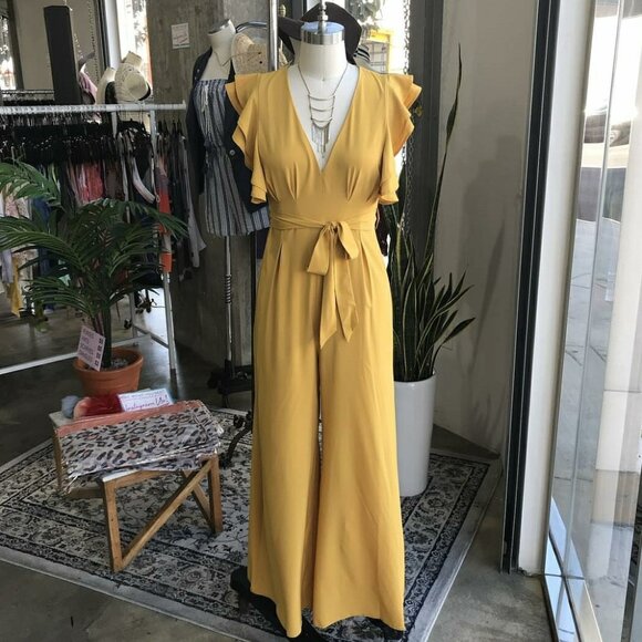 JUMPSUIT // YELLOW - Picture 5 of 5